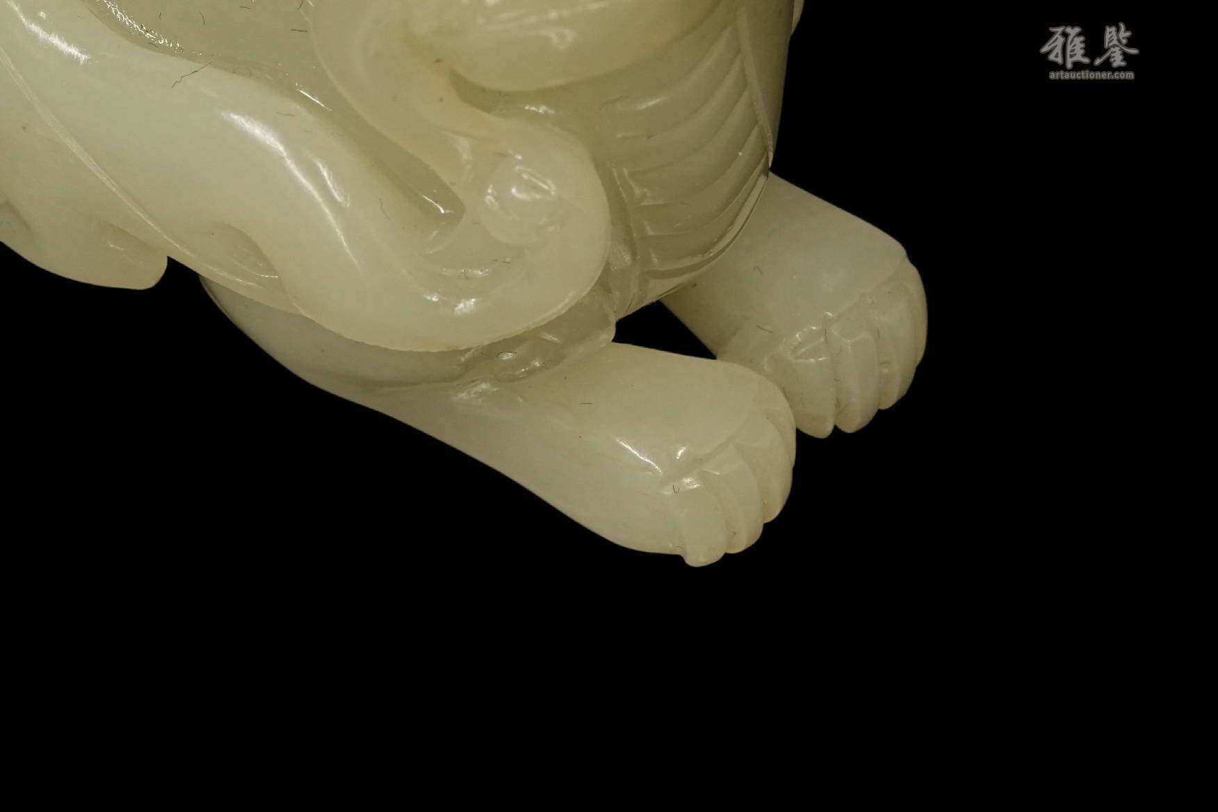 清乾隆双狮