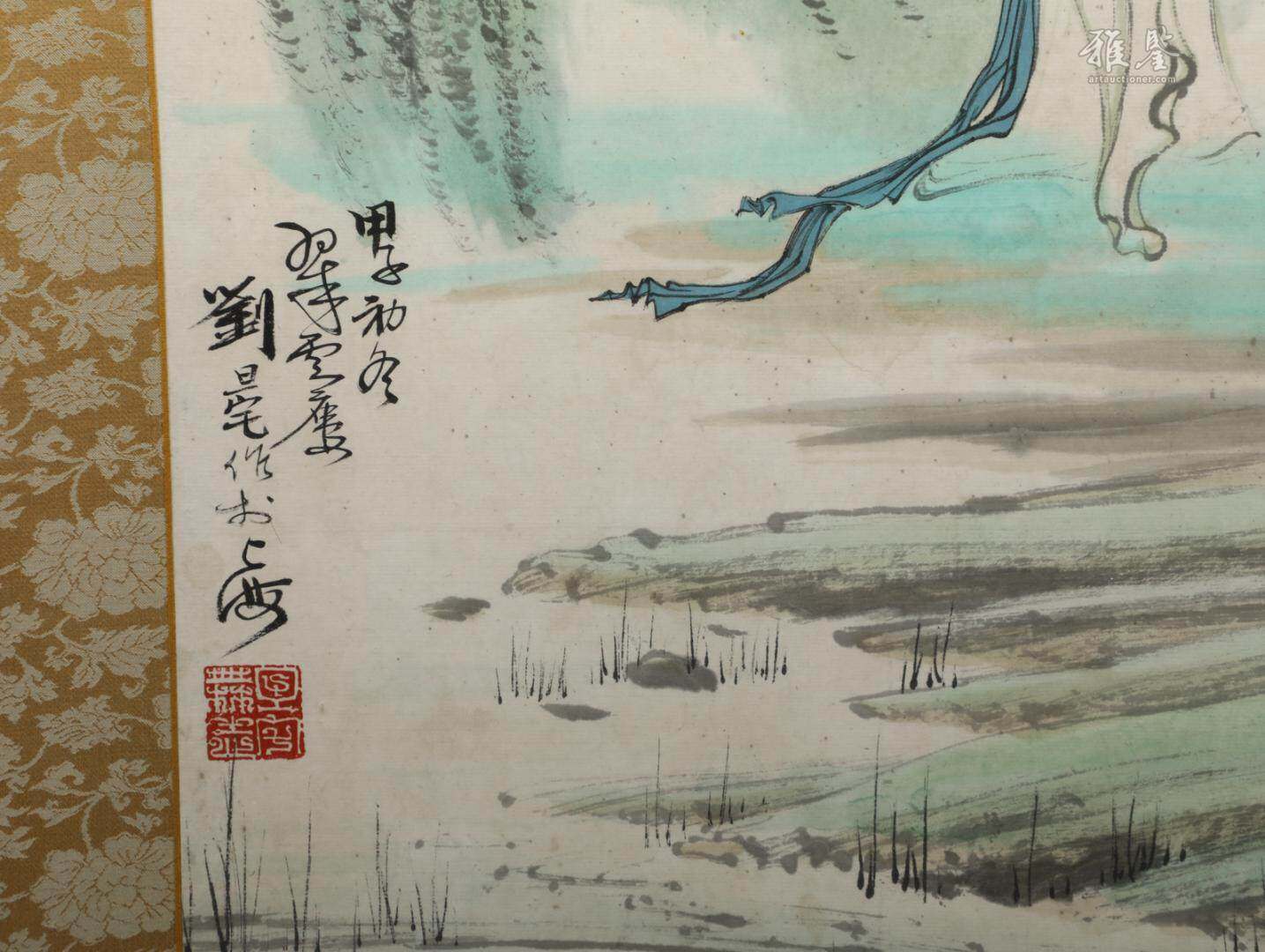 劉旦宅 仕女圖