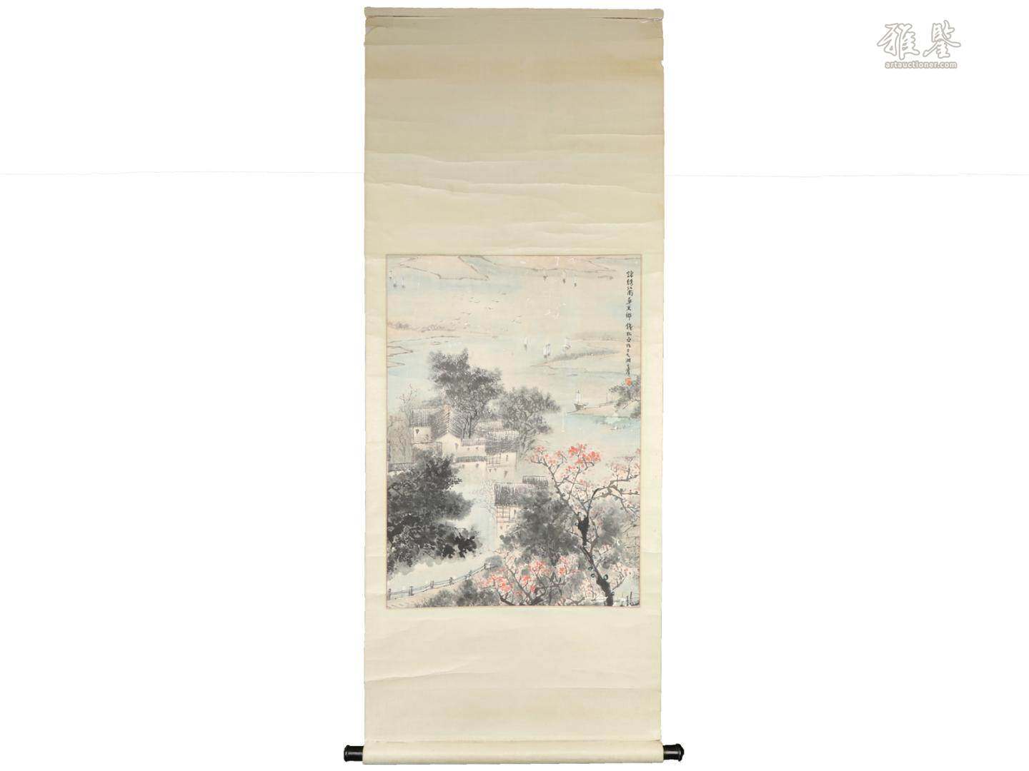 錢松嵒 錦綉江南魚米香圖
